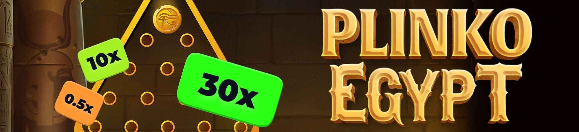 Plinko Egypt | Gameplay Banner