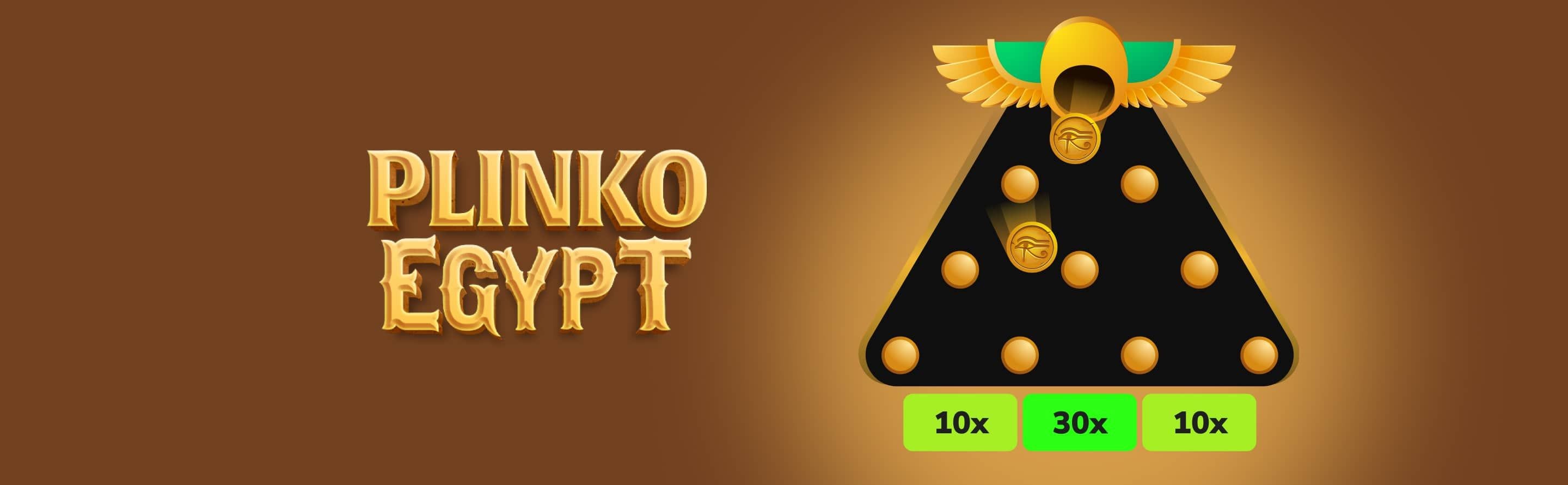 Plinko Egypt | Gameplay Banner