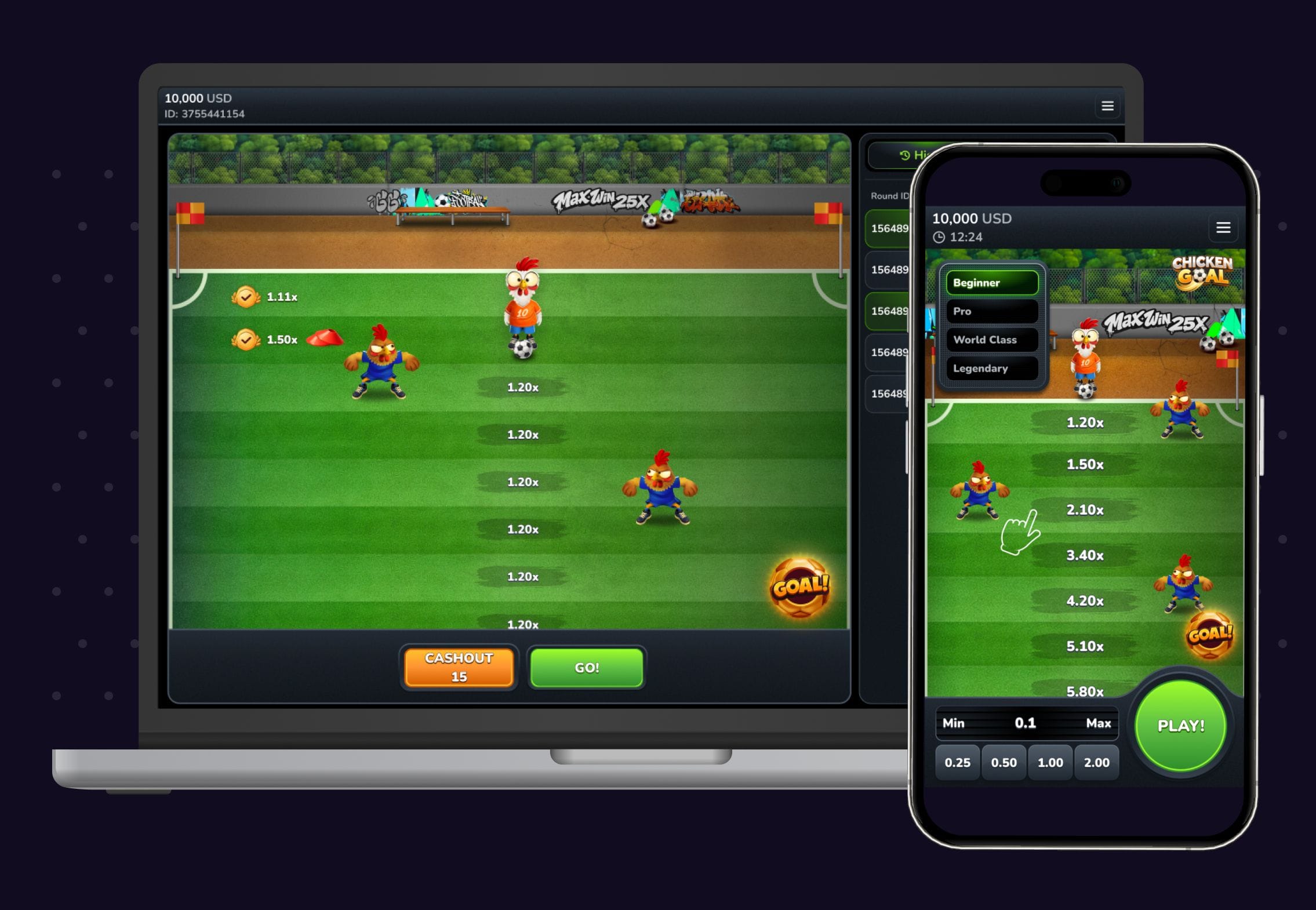 Chicken Goal - Overview Gameplay Image