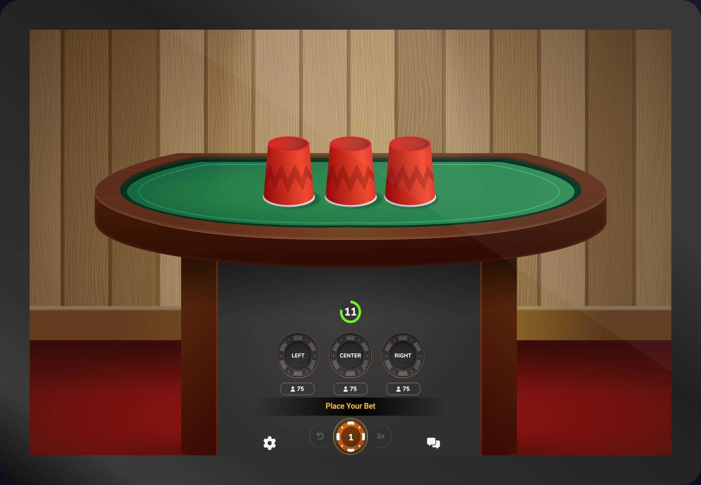 Guess The Cup - Overview Gameplay Image