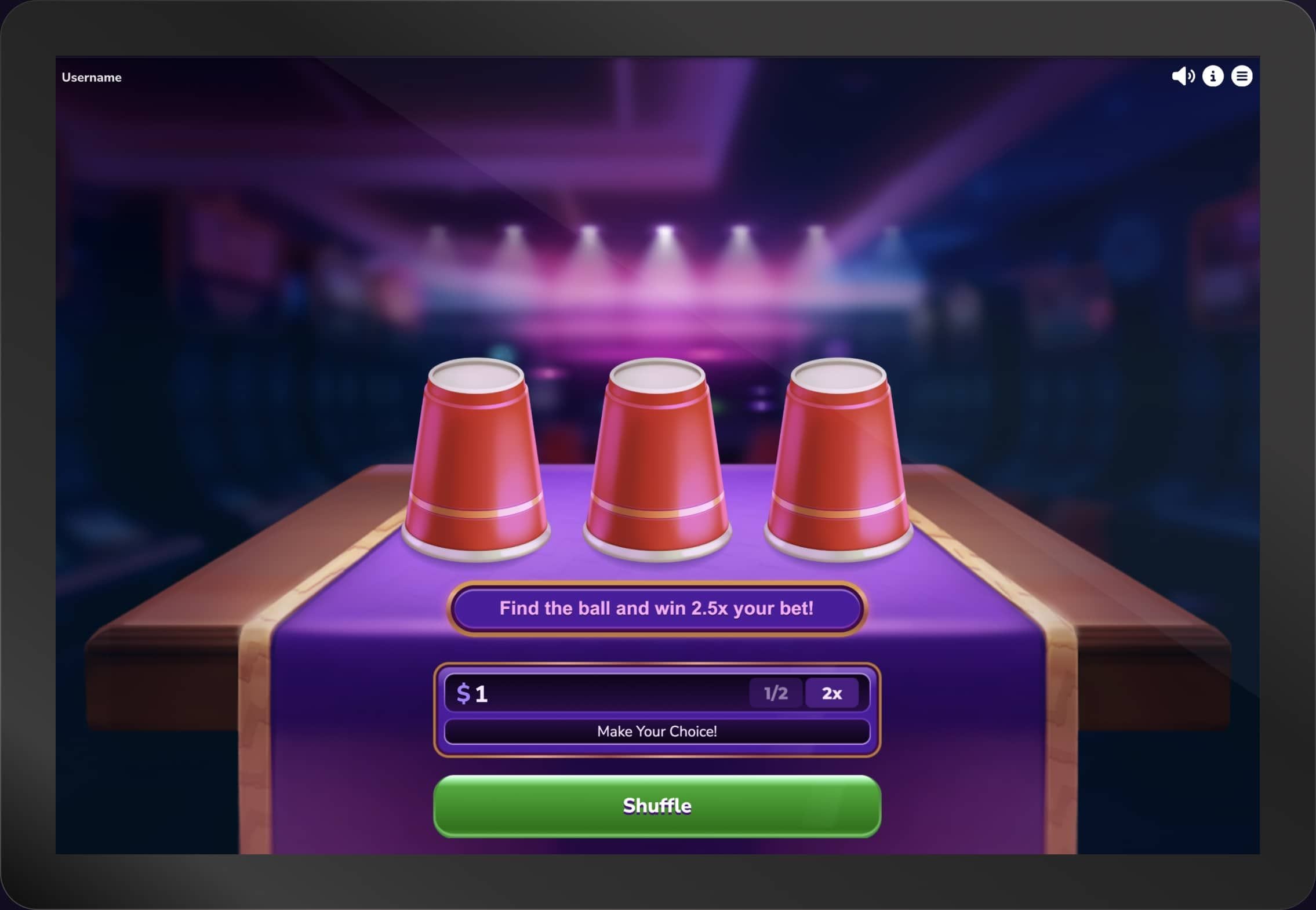 Guess The Cup - Overview Gameplay Image