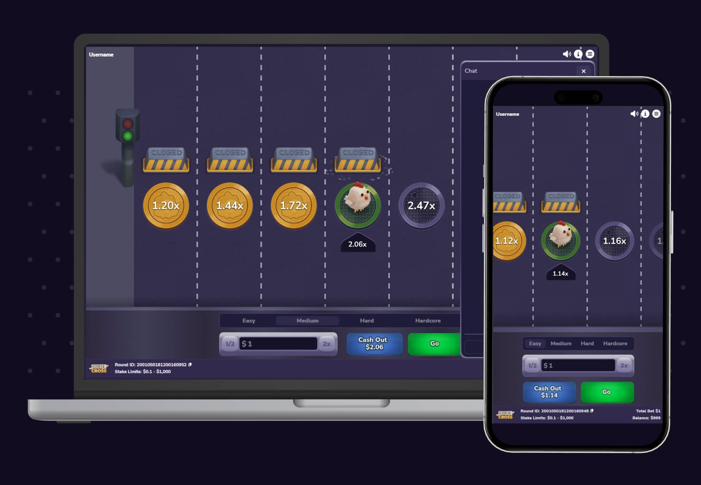 Chicken Cross - Overview Gameplay Image
