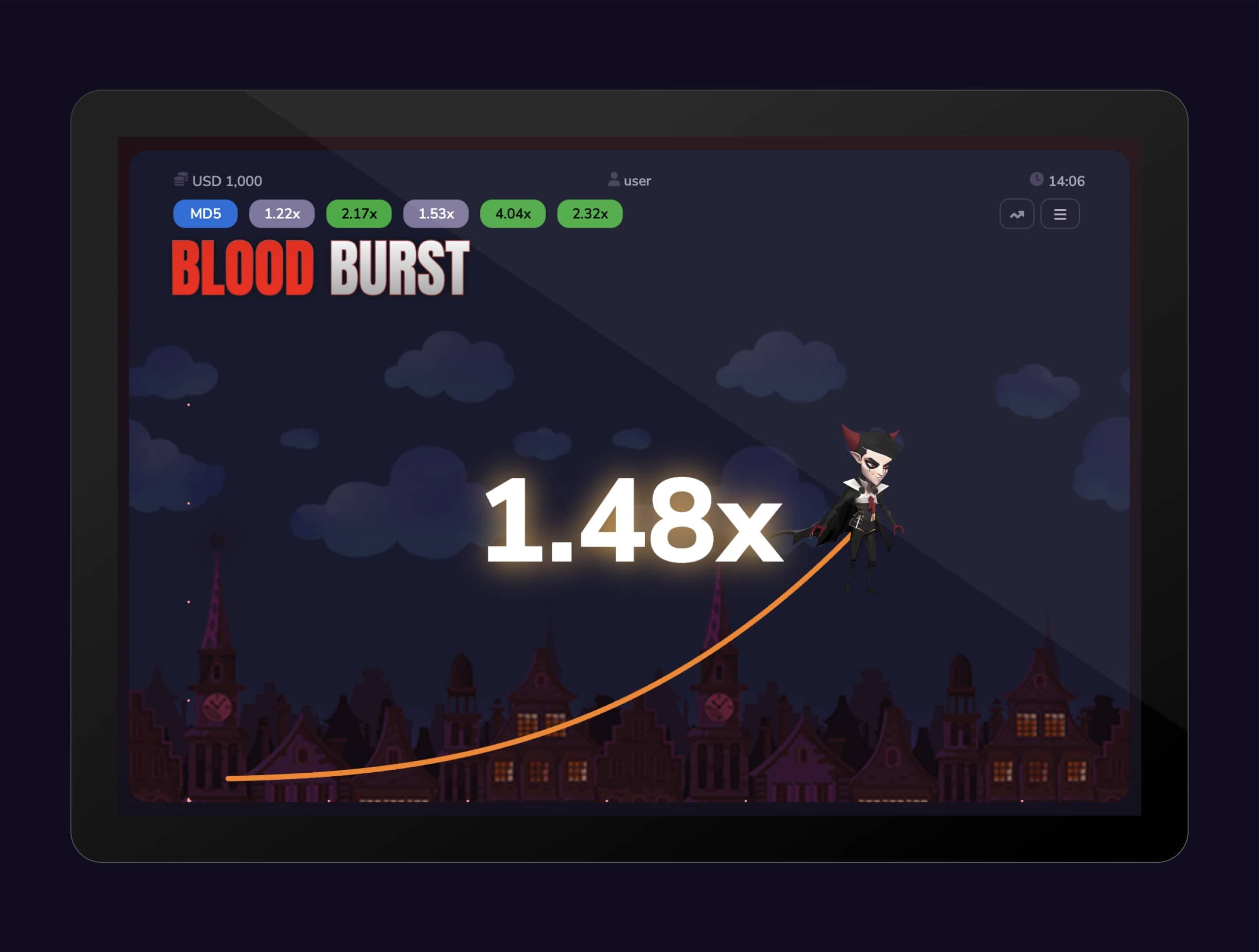 Blood Burst - Overview Gameplay Image